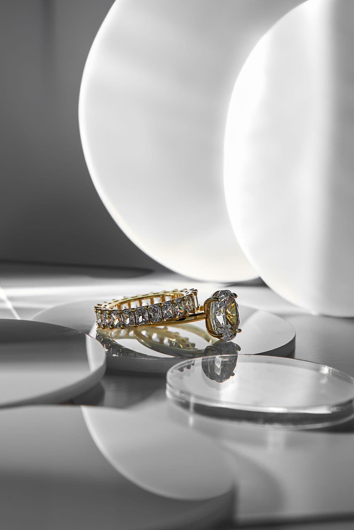 Anillo Eternity Circonia
