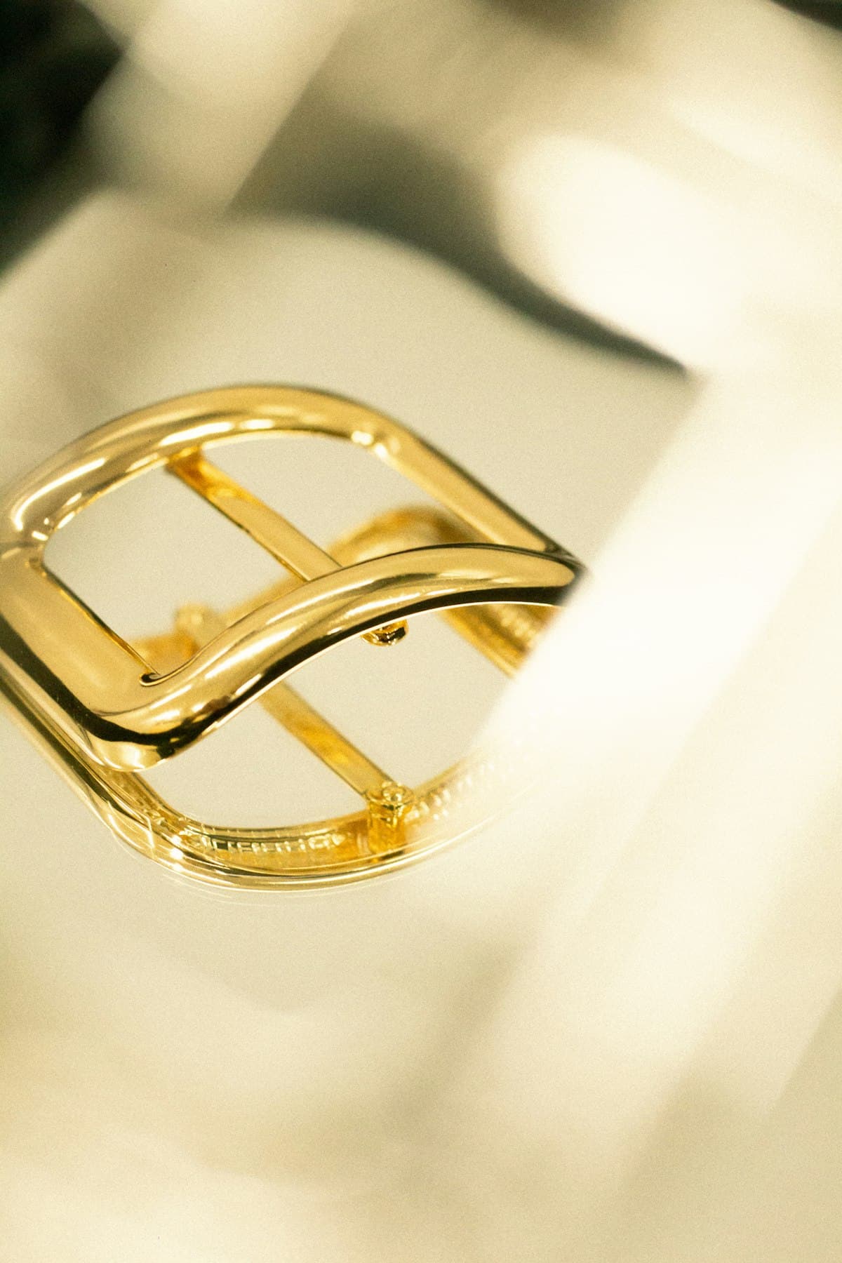 Cinturón Trenzado Dorado